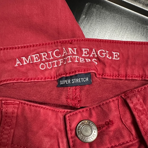 American Eagle Hi-Rise Jegging - Red - Picture 3 of 4